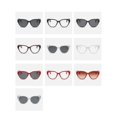 thumbnail image 4 of Vintage Cat Eye Heart Sunglasses Blue Light Blocking, Slimming for Natural Beauty, Fashionable and Convenient Eyewear for Women, 4 of 5