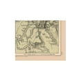 thumbnail image 2 of Historic Map - Jerusalem Israel Sea of Galilee - Case 1878 - Vintage Wall Art, 2 of 4