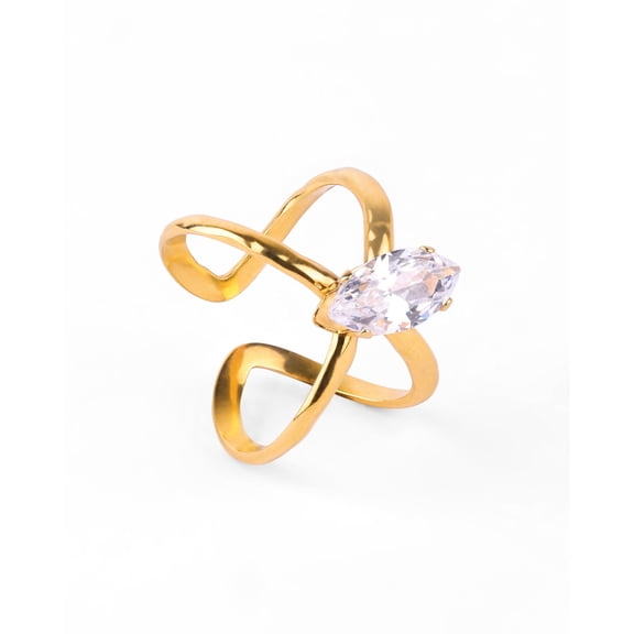 Della Marquise cut Adjustable Ring