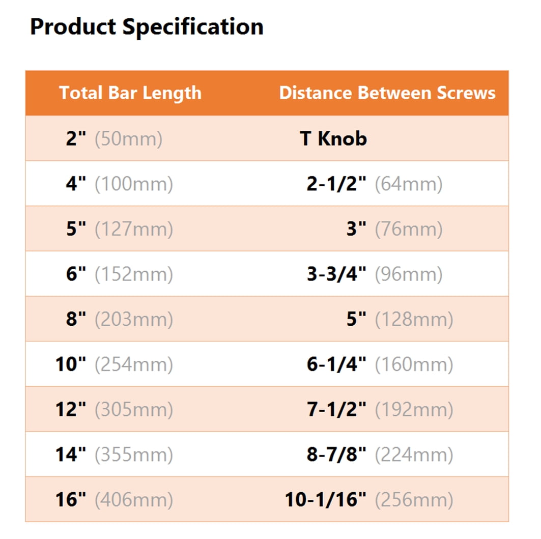 Lohoms 10 Pack 14 inches Stainless Steel T Bar, Kitchen Door Cabinet Handles Pull Knobs T Bar, Brushed Cupboard Drawer Pulls, 14"