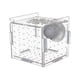 thumbnail image 1 of Caja para de peces de acuario, accesorio para acuario, caja de cría de aislamiento de peces transparente para Guppy, recién nacido, freír, 8cmx8cmx8cm, 1 of 9