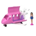 thumbnail image 6 of Barbie Mini BarbieLand DreamHouse & 3-Vehicle Playset with 4 1.5-inch Dolls, Furniture & Accessories, 6 of 7