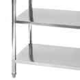 thumbnail image 7 of Griptix 5 Tiers Adjustable Shelf Storage Stainless Steel Heavy Duty Shelving Storing, 7 of 7