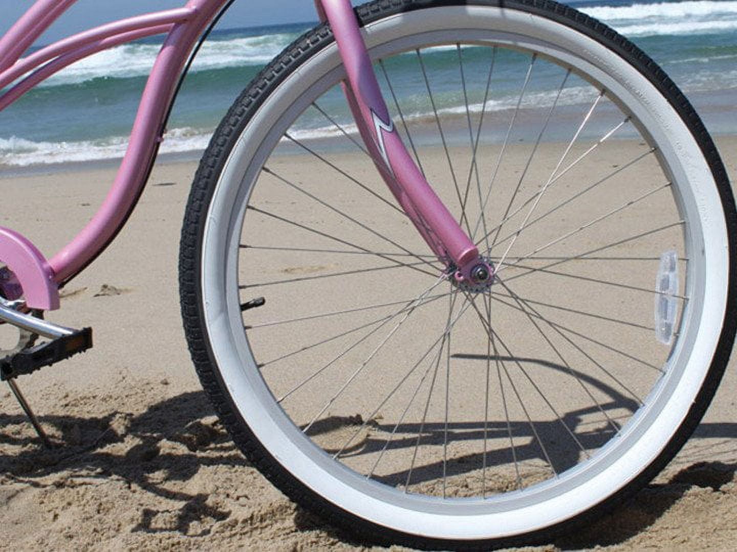 Schwinn pink 26 roxie cruiser bike 2025