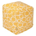 thumbnail image 4 of Majestic Home Goods Fusion Indoor Ottoman Pouf Cube, 4 of 5