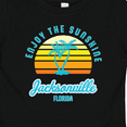thumbnail image 4 of Inktastic Summer Enjoy the Sunshine Jacksonville Florida in Blue Boys or Girls Baby T-Shirt, 4 of 5
