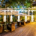 thumbnail image 6 of Light Clips Gutter Clips Hooks String Light Clip Mini Plastic Gutter Hanging Hooks Weatherproof Outdoor Lights Clip Holiday Lights Clips for Party Decoration by WEIWEIGG, 6 of 7