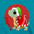 thumbnail image 3 of CafePress - Noel Turtle Womens Tri Blend T Shirt - Womens Tri-blend T-Shirt, 3 of 4