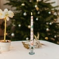 thumbnail image 4 of Tainini Clearance Sale !Christmas Taper Candles Decorative, 10in Candle Set of 2, Snowman,Elk,Christmas Tree Patterns, Dinner Table Christmas Party Decor, 4 of 7
