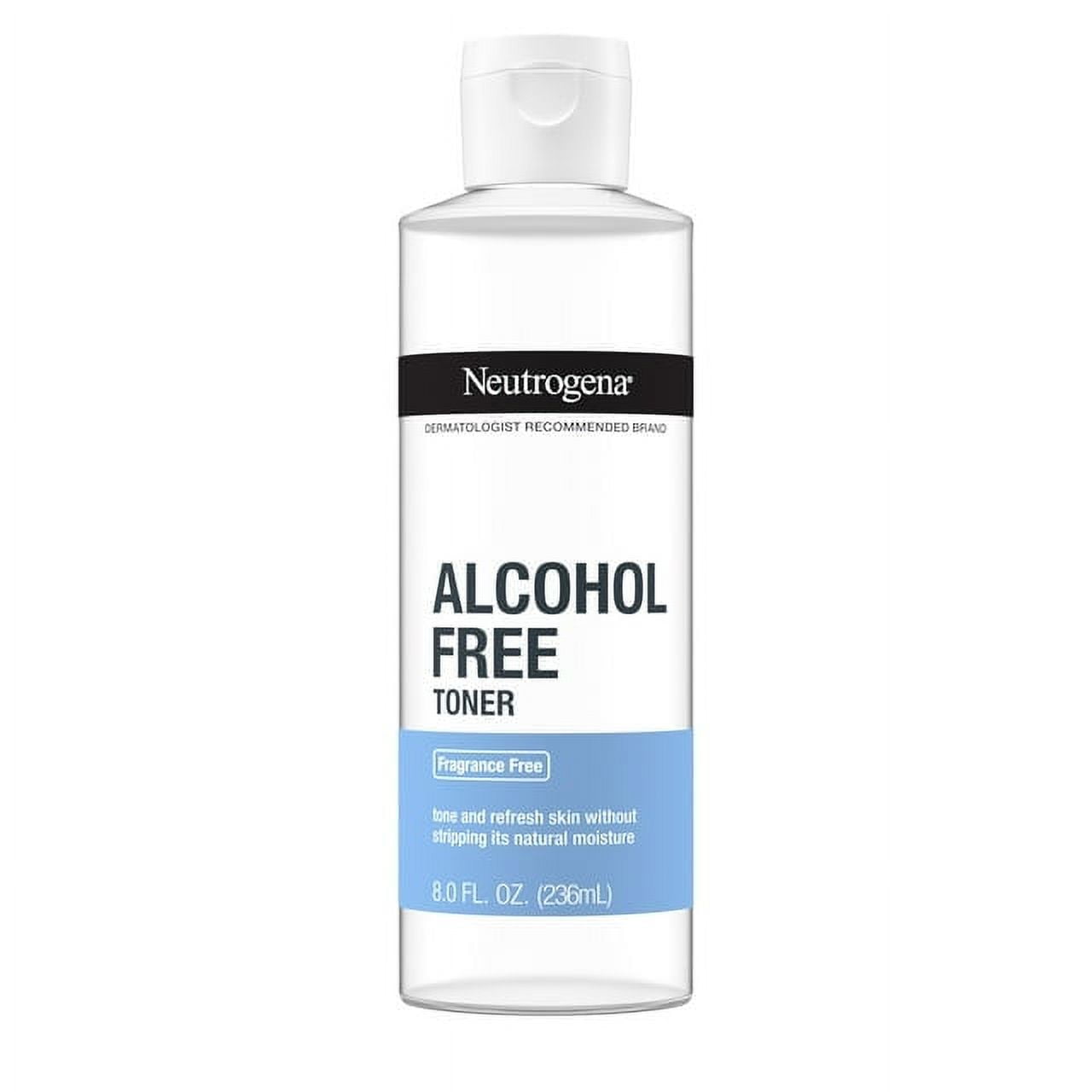 Neutrogena, Alcohol-Free Toner, 8 fl oz Pack of 2