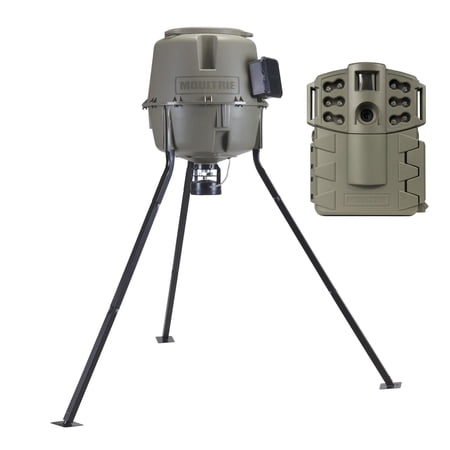 Moultrie 30 Gallon Easy E Z Fill Quick Lock Tripod Feeder A5