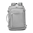thumbnail image 1 of Mochila para portátil para hombre con correas de hombro ajustables y expandible para viaje., 1 of 8