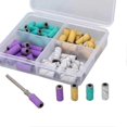thumbnail image 1 of 60Pcs Nail Sanding Bands with Mandrel Professional Manicure Tool Grit 80 120 180 240, 1 of 1