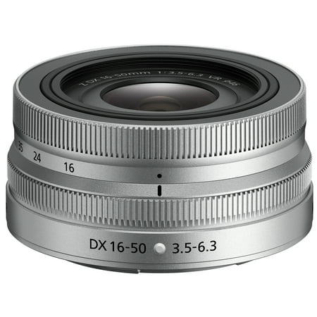 UPC: 0018208201099 | Nikon NIKKOR Z DX 16-50mm F3.5-6.3 VR Zoom Lens Silver for Z-Mount 20109