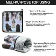 thumbnail image 7 of Poodles Kitchen Oven Mitt and Pot Holder Sets 2 Pcs for Baking, Cooking and Grilling, Heat Resistant Up To 392 °F, 7 of 7