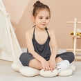 thumbnail image 2 of Real Fancy Baby Cute Summer Jumpsuits for Girls Kids Backless Harem Strap Romper Jumpsuit Toddler Pants Size 2-8Y, 2 of 6