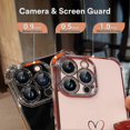 thumbnail image 4 of Daviko Compatible With Iphone 13 Pro Case For Women Luxury Soft Tpu Shockproof Protective Phone Case Full Camera Protection Raised Reinforced Corner, 4 of 5