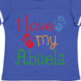 thumbnail image 4 of Inktastic I Love My Abuela Boys or Girls Toddler T-Shirt, 4 of 5