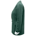 thumbnail image 4 of Womens Fashion Casual Solid Open Front Cardigan Long Sleeve Jacket Coat, 4 of 5