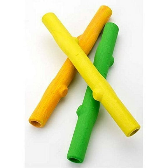 Ruff Dawg Stick Rubber Indestructible Retrieving Dog Toy, Color Varies
