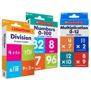 Scholastic Teaching Solutions Flash Cards: Math Set 2, 3 Sets