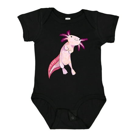 

Inktastic Axolotl Says Hello Cute Salamander Gift Baby Boy or Baby Girl Bodysuit