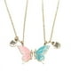 thumbnail image 4 of Collar con colgante de imán de mariposa colorida para mejores amigos, cadena de clavícula, juego de tarjetas para amigos para siempre, 4 of 4