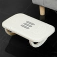 thumbnail image 5 of Merryso Under Desk Foot Rest with Massage Nodules - Adjustable Height Office Foot Stool for Home, Ergonomic Leg Relaxation, Space-Saving, 5 of 6