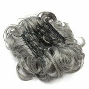 Benehair Messy Curly Hair Bun Easy Stretch Chignon Hair Extensions Clip in Updo Hairpiece Cover Ponytail Scrunchie for Women Wedding