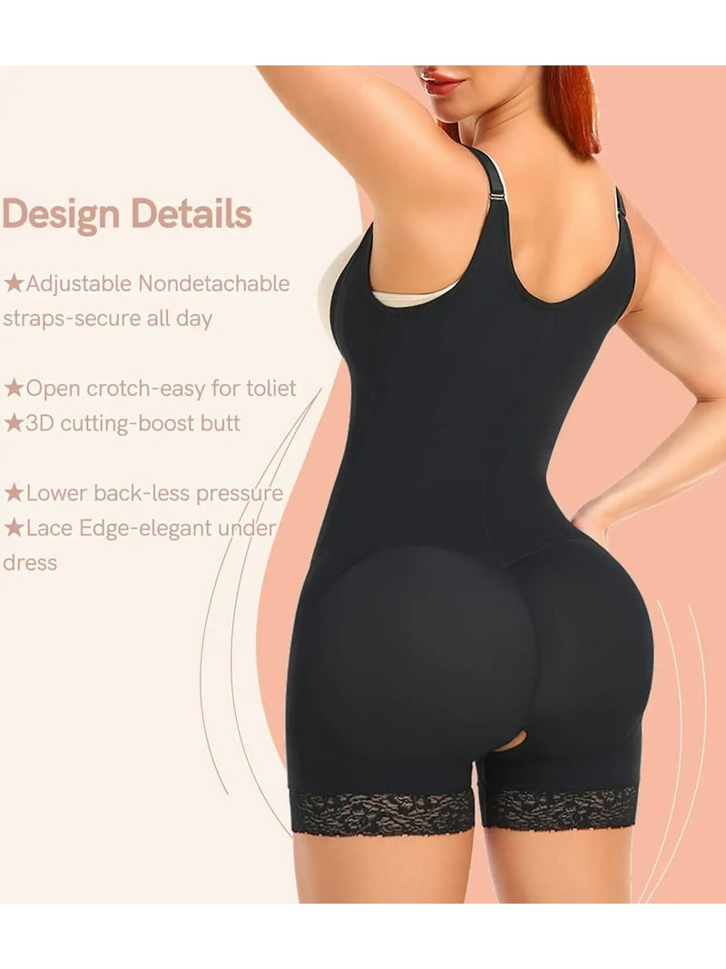 fajas for open back dress Postpartum C-section & Dress Nightout Faja Open bust high-back & Front zipper closure Sonryse 020ZF