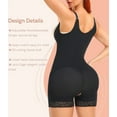 thumbnail image 3 of Fajas Colombianas Shapewear Bodysuit Slimming Full Body Shaper Tummy Control Tuck Girdle Shaping Postpartum, 3 of 7