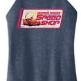 thumbnail image 3 of Disney Cars - Lightning McQueen Speed Shop - Juniors High Neck Tank Top, 3 of 5