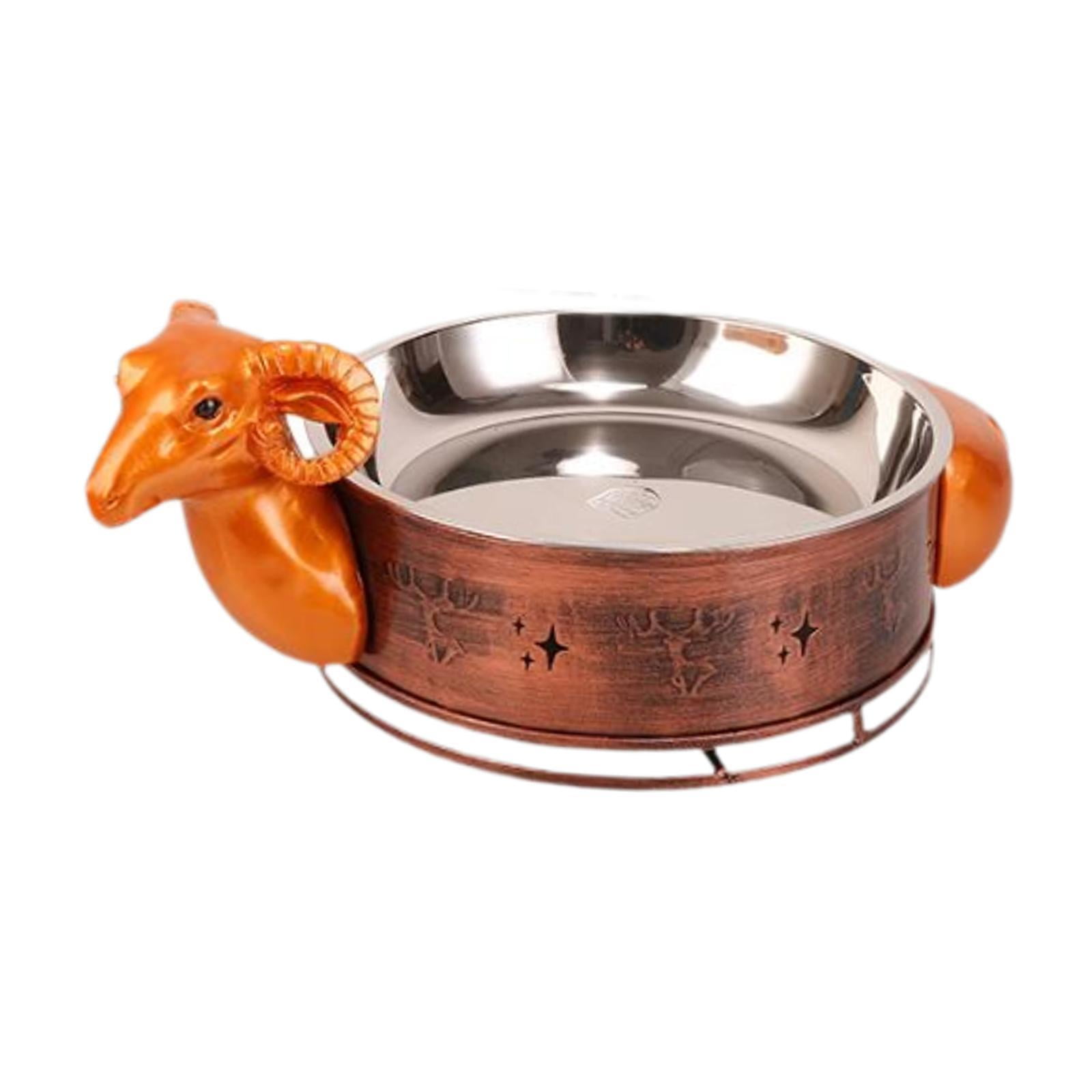 TISHITA Special s Chafing Pot Stainless Steel Multipurpose Food Warmer Camping Alcohol s for Camping Outdoor Picnic 26CM