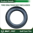 thumbnail image 5 of Set 4 WOLF PACK 23X10.5-12 Golf Cart Tires Non-Directional Tubeless Tire Multi-Terrain Tire with Superior Traction and Mud-Resistant Self-Cleaning Tread Design for Long-Lasting Performance, 5 of 6