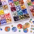 thumbnail image 3 of Juego de granos de cera para pintura al fuego, caja de celosía de 24 colores, ocho lados, cera para sellar pintura al fuego, grano de cera para sellar pintura al fuego, 3 of 5