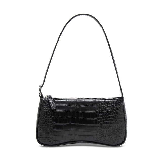 WSRYDJDL Bolso pequeño para mujer, bolsos de hombro ajustables, bolso de mano con patrón de cocodrilo con cierre de cremallera, retro