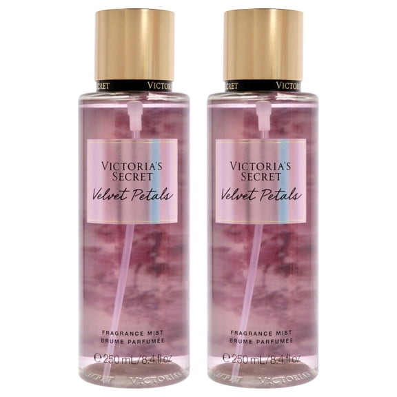 Velvet Petals by Victorias Secret for Women - 8.4 oz Fragrance Mist - Pack of 2