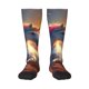 thumbnail image 1 of Balery Rainbow Sunset Cloud White Horse Calcetines novedosos Calcetines deportivos Calcetines hasta la rodilla Calcetines de algodón Calcetines originales y geniales, 1 of 6