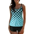 thumbnail image 1 of Swimsuit Women High Waisted Tankini Plus Size Tankini Swimsuit High Waisted 2 Piece Bathing Suit, 1 of 8
