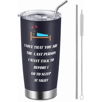 Gifts for Husband, Romantic Wedding Anniversary Birthday Christmas Gift Ideas for Husband, Valentines Gifts for Him, I Love You Present for Him, Fathers Day Present for Men, 20oz Coffee Tumbler