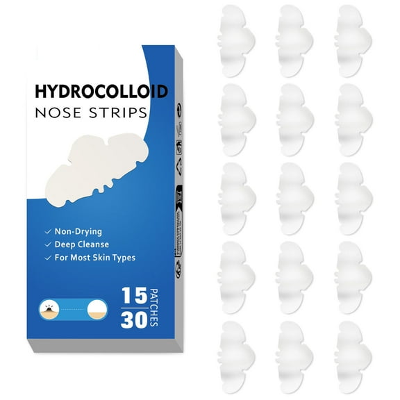 Nose Patches, Gentle Cleansing Nose Patches, Nourishing Nose Patches, Portable Nose Patches for Facial Nourishment and Smoothing