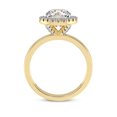 thumbnail image 5 of 3 Carat IGI Certified Princess Shape Lab Grown Diamond Engagement Ring | 14K Yellow Gold | Anna Hidden Accents Halo Lab Diamond Ring | FG-VS1-VS2 Quality Friendly Diamonds, 5 of 5