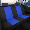 thumbnail image 4 of Waterproof Car Seat Cover Full Seats, Neoprene Seat Covers for Cars,Split Bench Compatible Car Interior Covers, Universal Fit Most Car Sedan Truck SUV(Black/Blue), 4 of 18