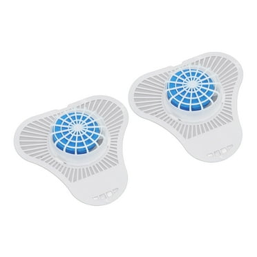 Wet and Dry Urinals - Splash Pads Scented Urinal Filter Triangular Model Splash Guards Deodorant Toilet Bathroom Office Stadium School Splash Guards Deodorant Fixtures