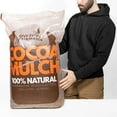 thumbnail image 5 of 100% Natural Cocoa Bean Shell Mulch for Gardens, Flower Beds, Potted Plants, and Mulching, 2 cu ft, 5 of 7