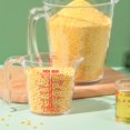 thumbnail image 2 of ENJOYW Measuring Cup Eco-friendly Clear Scale Plastic Measuring Device Cup for Home Measuring Cup PlasticSize 500ml, 2 of 7