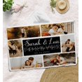 thumbnail image 4 of to My Husband Gifts from Wife, Blanket Romantic Gift for Anniversary Birthday Christmas Wedding Valentines Fathers Day, Him Men Name Photo Blankets (Love Quotes, Woven Blanket - 50"x60"), 4 of 5