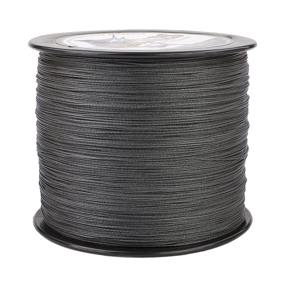 HERCULES Braided Fishing Line 2000m 2187yds 10lbs-200lbs Pe Superline 8 Strands (Black 150lb/68kg 0.62mm)