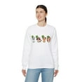 thumbnail image 4 of Women's Cute St. Patrick's Day Animal Sweatshirt, Animal Lover Sweater, 4 of 4
