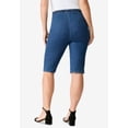 thumbnail image 2 of Roaman's Women's Plus Size Comfort Stretch Bermuda Jean Short, 2 of 3